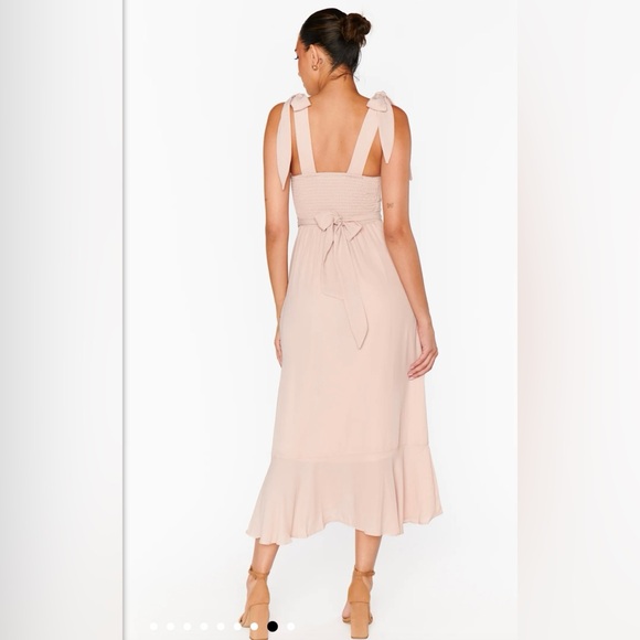 Worn Once! Claire Midi Dress - no alterations were made - Picture 8 of 15